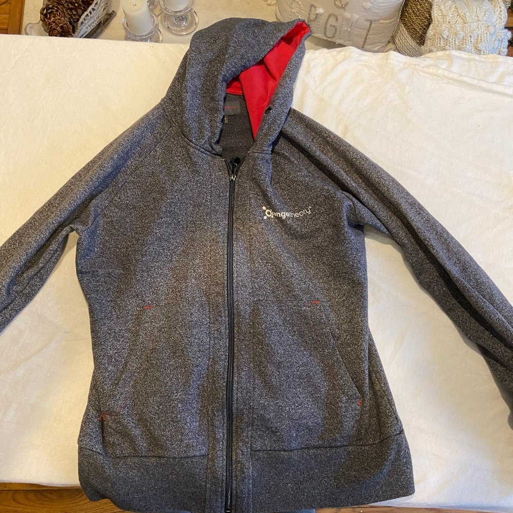 Men’s Full Zip Orange Theory Jacket